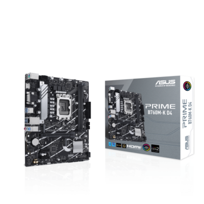 MOTHERBOARD ASUS PRIME B760M-K D4 DDR4 LGA1700 - mATX