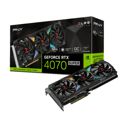 VGA CARD PNY RTX 4070 SUPER 12GB XLR8 Gaming VERTO GDDR6